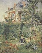 Edouard Manet Un coin du jardin de Bellevue (mk40) France oil painting artist